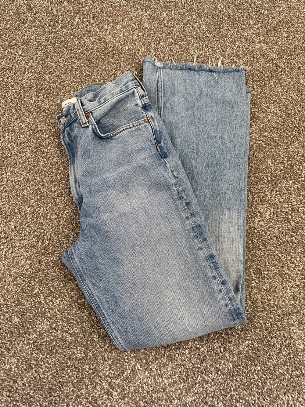 Agolde Leena Baby Flare Jeans - Picture 3 of 8